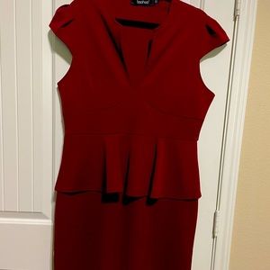 Boohoo Cap Sleeve Dress. Perfect for Day or Evening. Only Worn Once